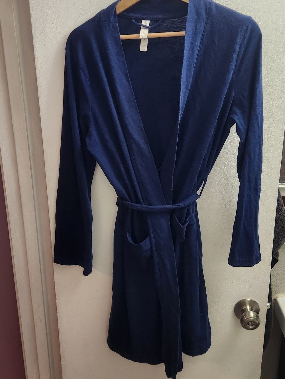 Blue Gillian O'Malley Cotton Robe